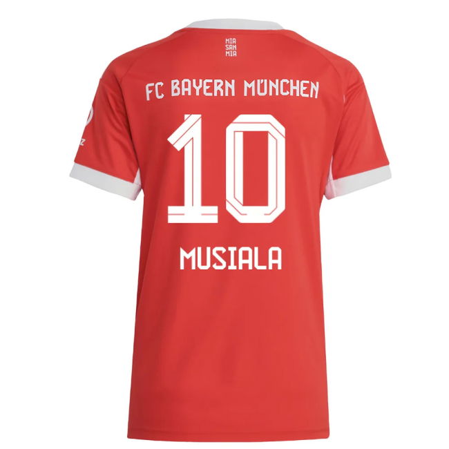 Womens Unique Bayern Munich Home Collector Jersey 2025-2026 (2)