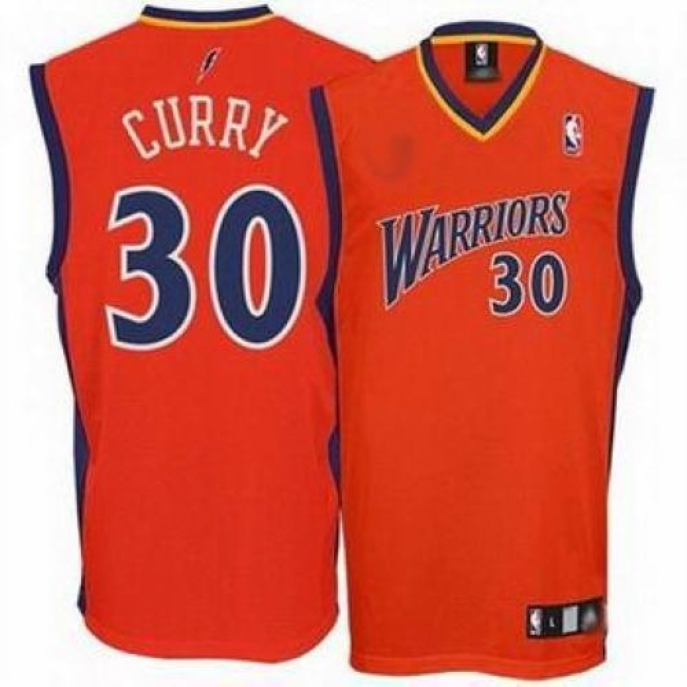 Pro Grade Stephen Curry30 Jersey Orange - - Must-Have Jersey