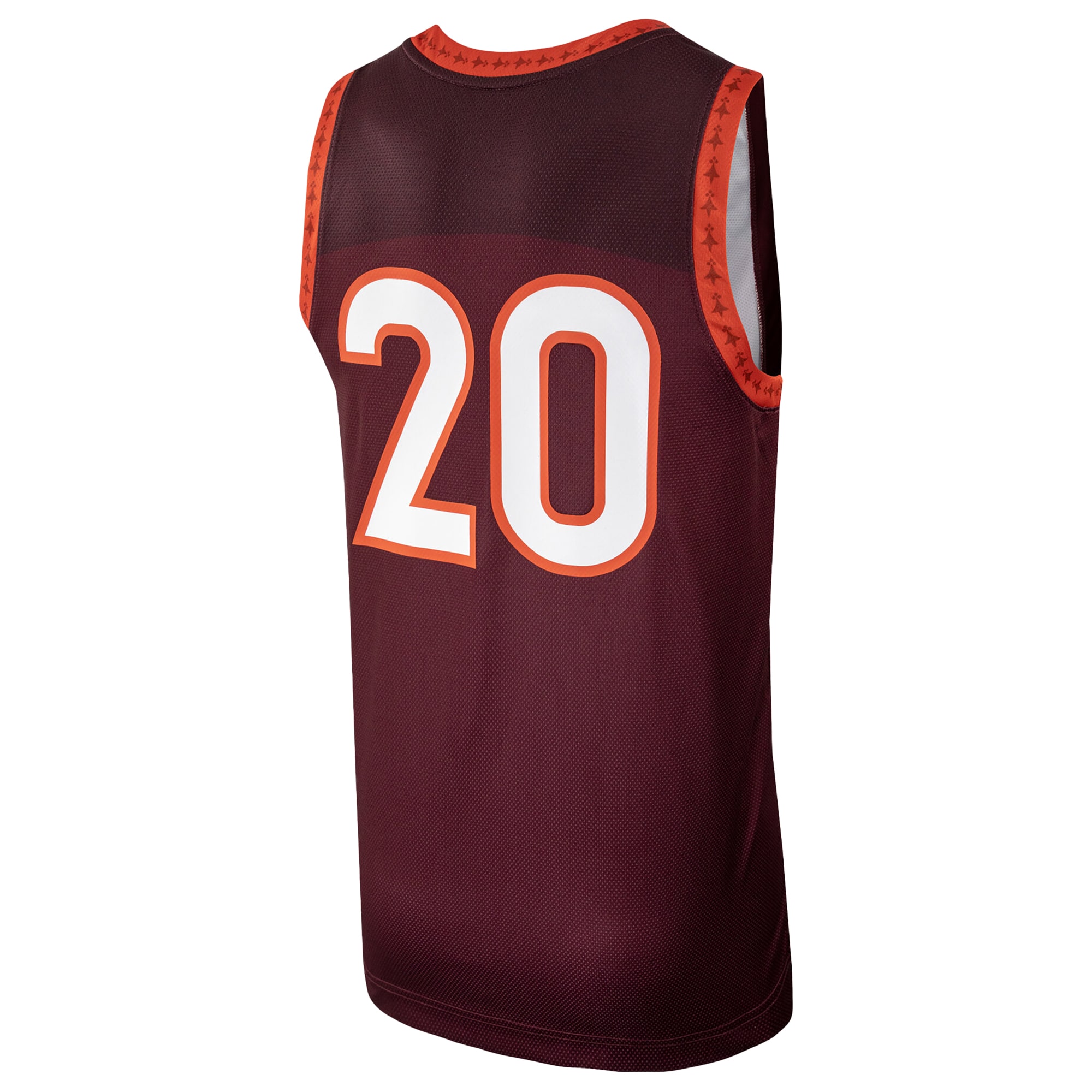 [NJP] Virginia Tech Hokies Replica Basketball Jersey - Maroon