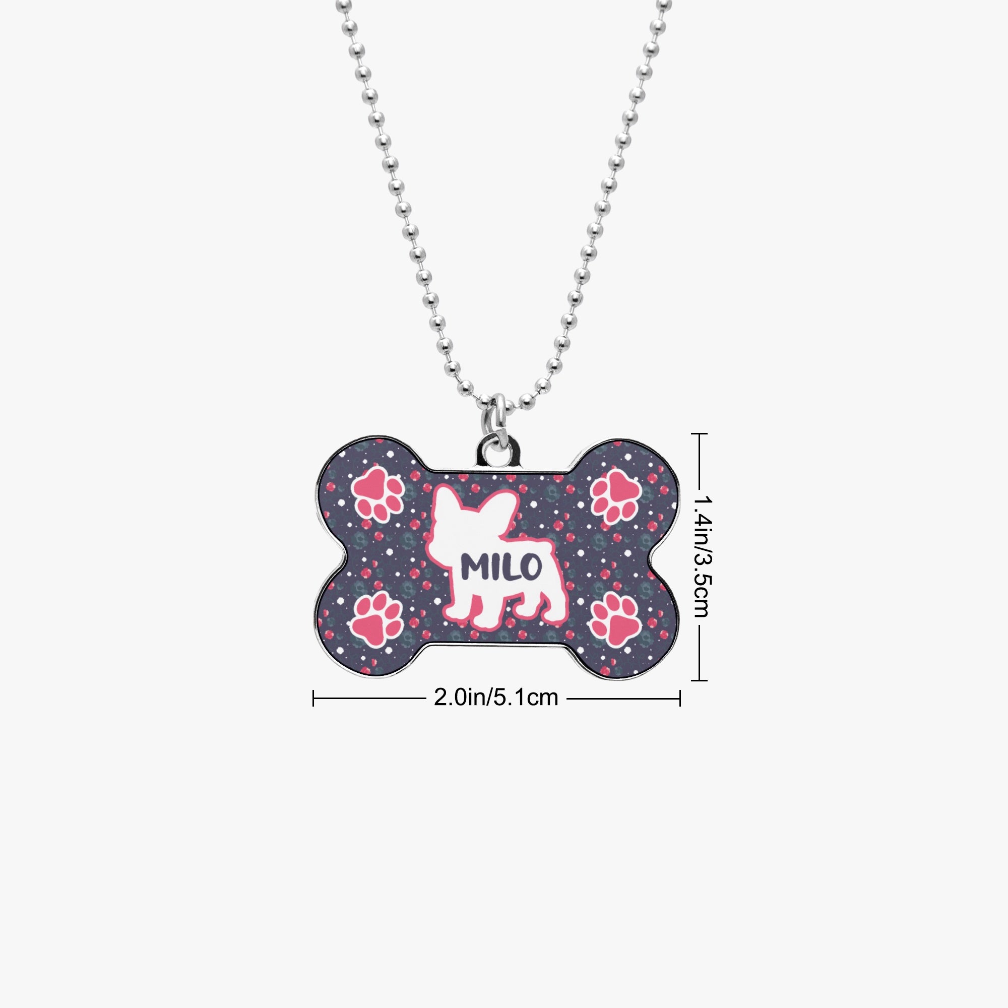 Freddie - Necklace for frenchie moms