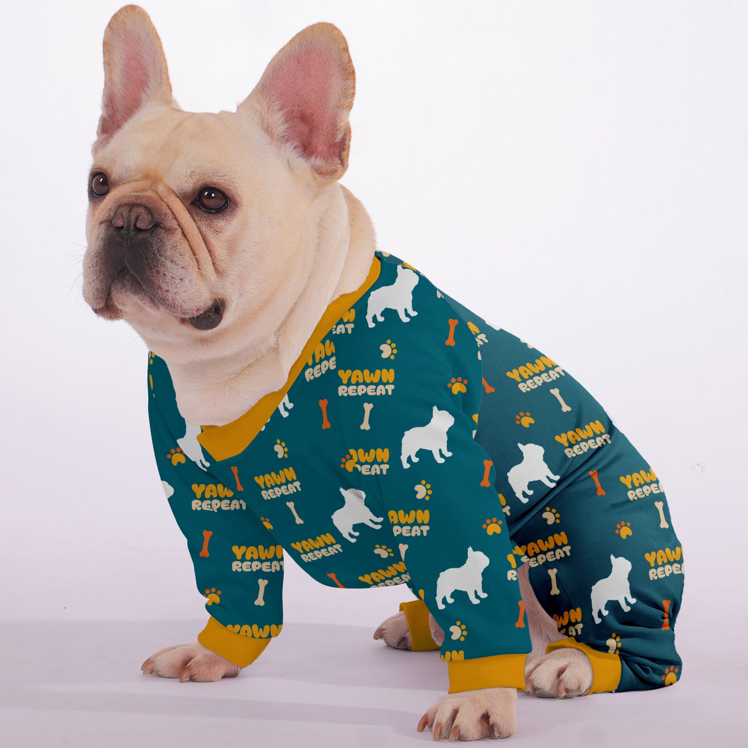 Comfortable Shadow - Durable Frenchie Pajama For Frenchie Pups