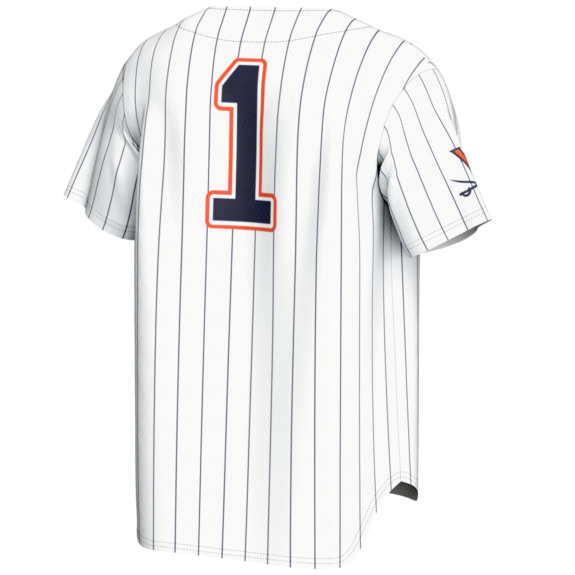 [NJP] Virginia Cavaliers GameDay Greats Youth Lightweight Baseball Jersey - White