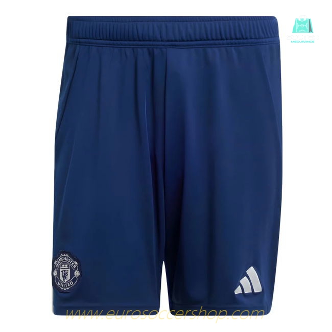 2024-2025 Man Utd Away Shorts (Night Indigo)