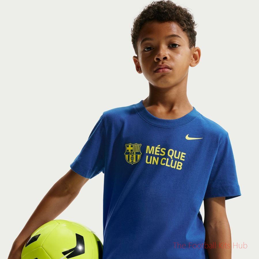 Barcelona T-Shirt Club - Gym Blue Kids