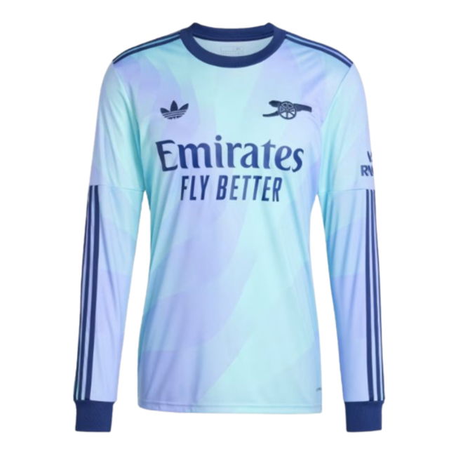 Arsenal Third Football Jersey 2024-20 - Odegaard #8 L S