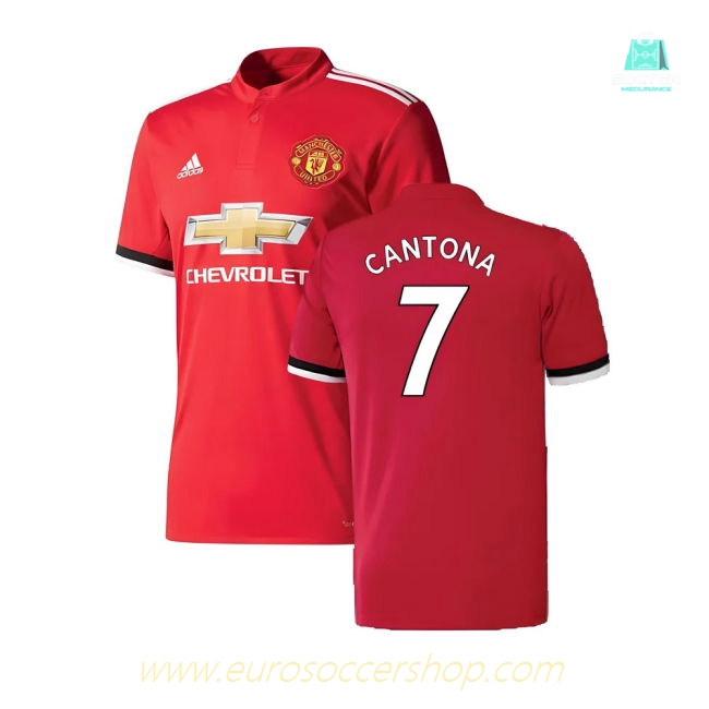 Manchester United 2017-18 Home Shirt ((Excellent) 4-5 Year) (Cantona 7)