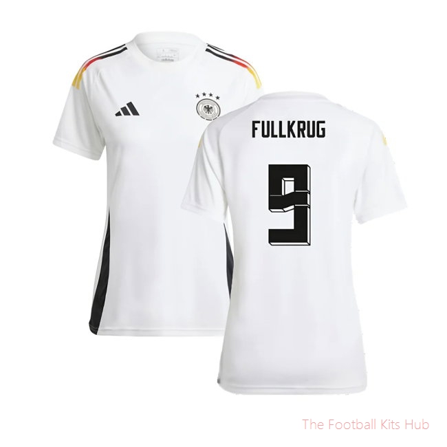 2024-2025 Germany Home Fan Shirt (Ladies) (Fullkrug 9)