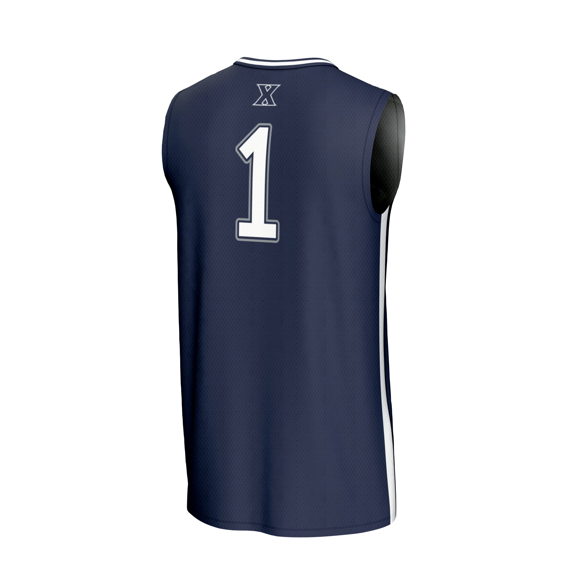 #1 Xavier Musketeers GameDay Greats Youth Lightweight Basketball Fashion Jersey - Navy