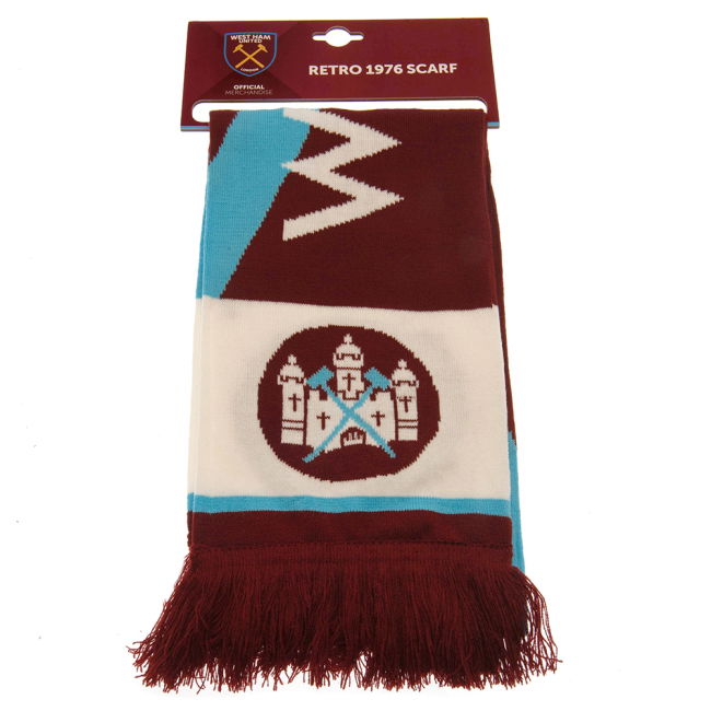 West Ham 2025-2026 Scarf - Official Player Version Edition