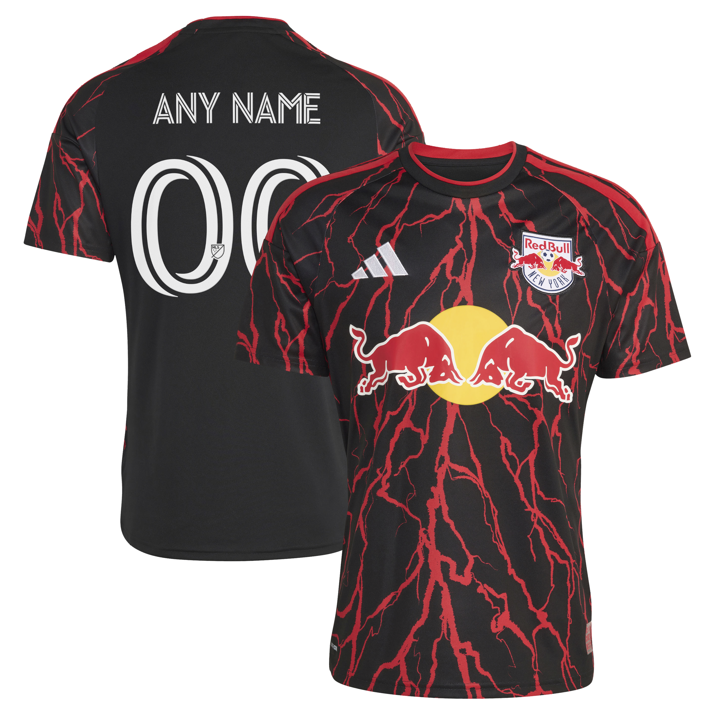 [JED] New York Red Bulls 2026 The Rooted Kit Replica Custom Jersey - Black