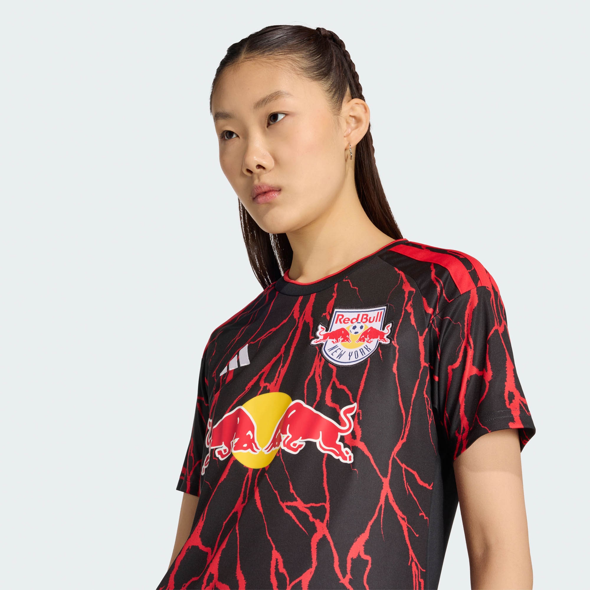 [SJH] New York Red Bulls Women's 2026 The Rooted Kit Replica Jersey - Black