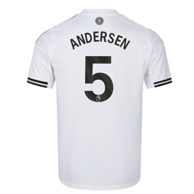 2025-20 Fulham Home Jersey Andersen #5 Edition L M S