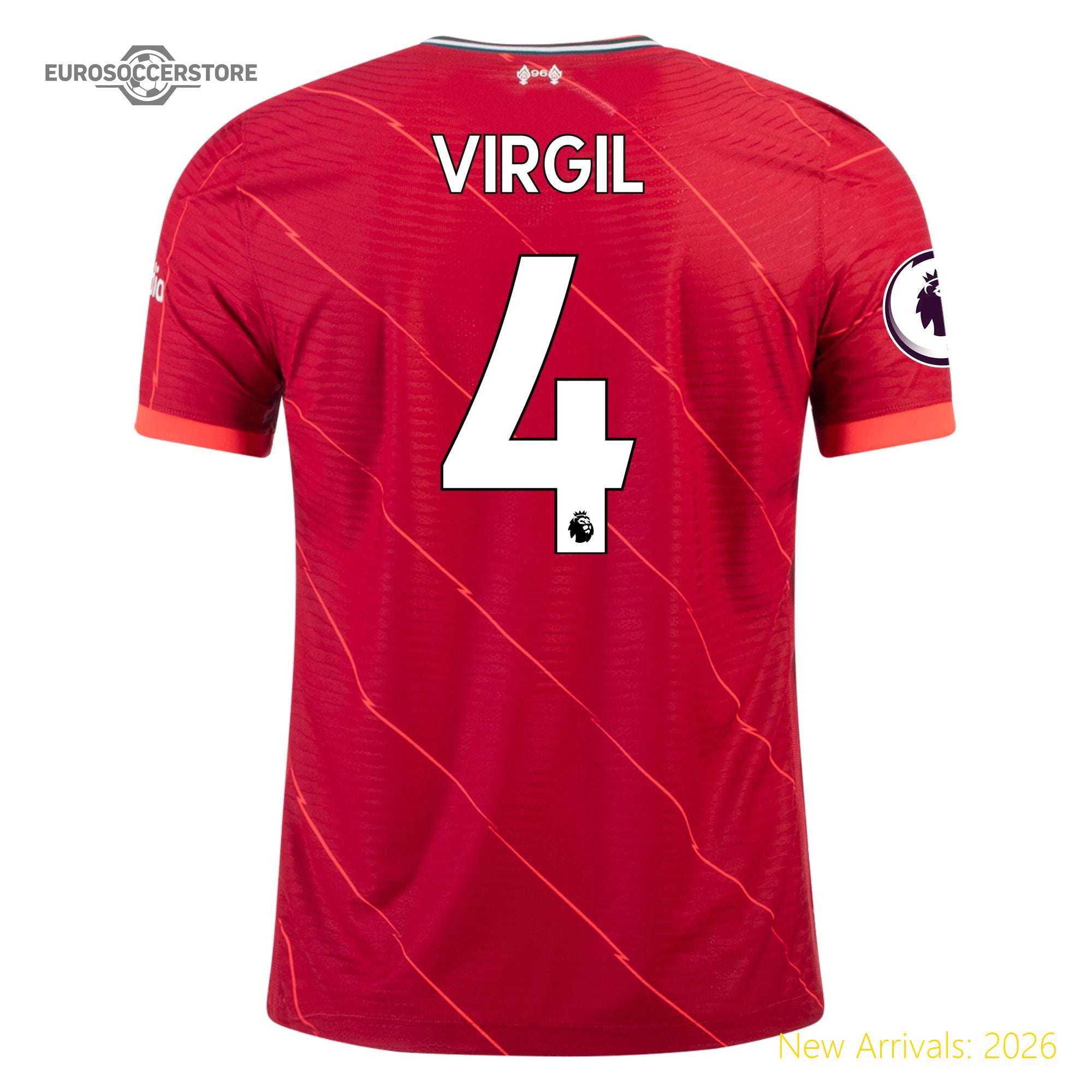 Eye-catching Professional Adult Liv Football Star Home Jersey 2021