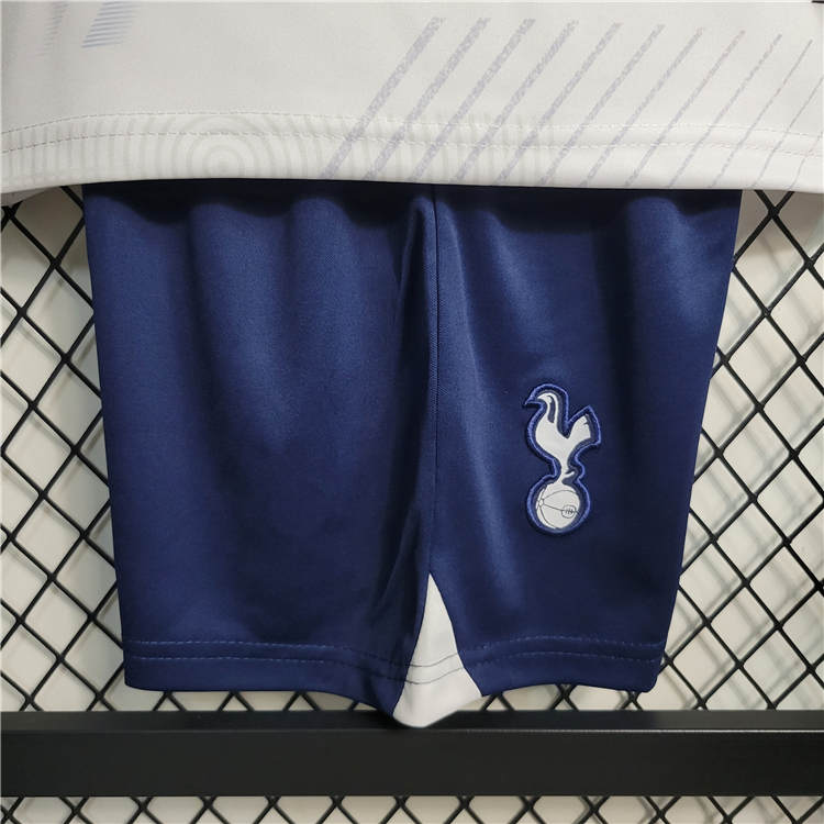 KidsYouth Tottenham Hotspur 2324 Home White Soccer KitShirtShorts -