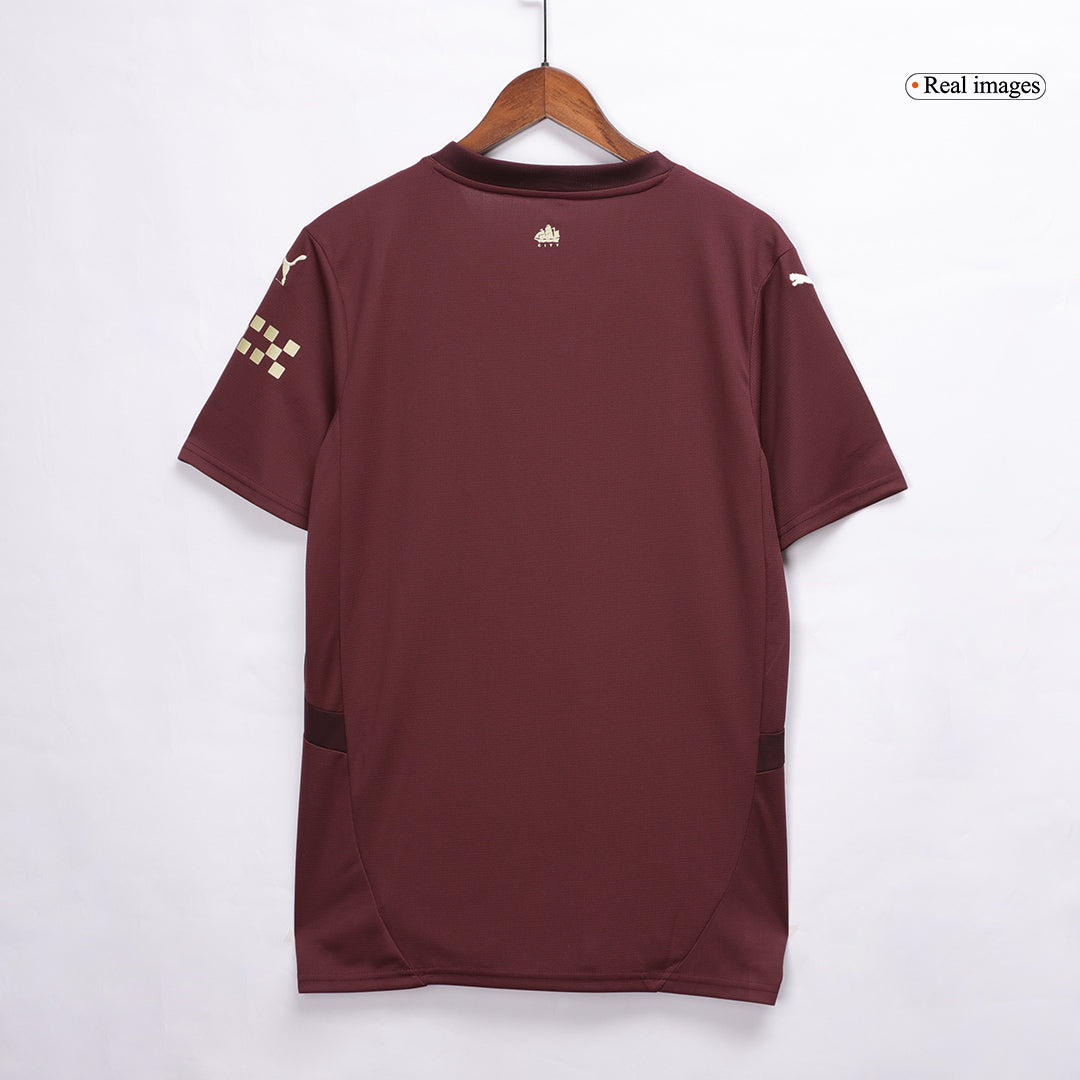 Manchester City Third Away Soccer Jersey Kit(Jersey+Shorts) 2024/25Aut