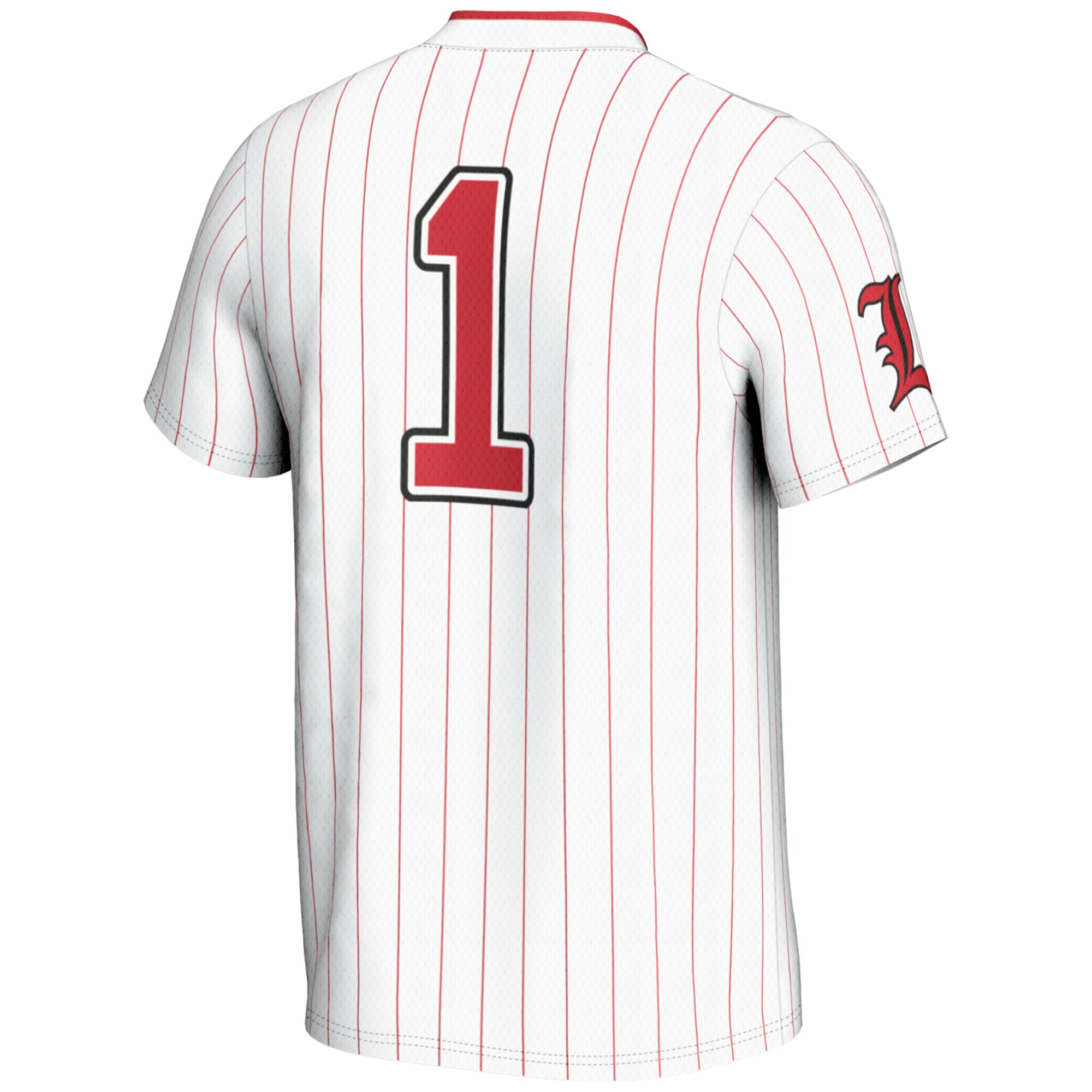 [NJP] Louisville Cardinals GameDay Greats Unisex Lightweight Softball Jersey - White