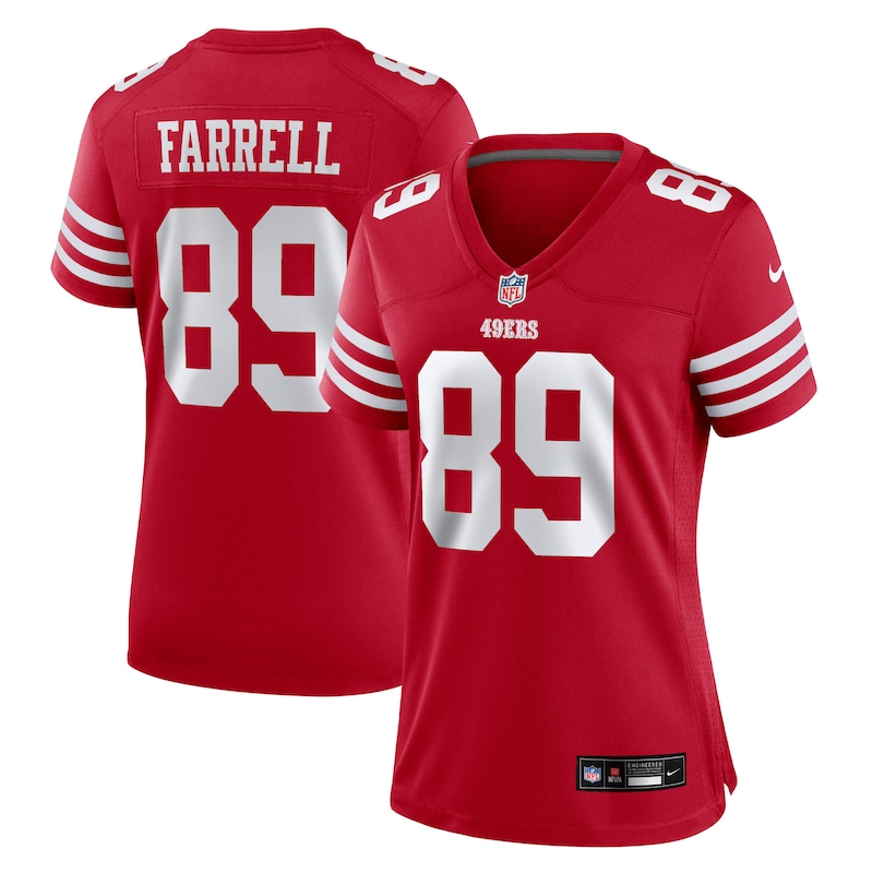 Luke Farrell San Francisco 49ers Nike Women's Team Game Jers...