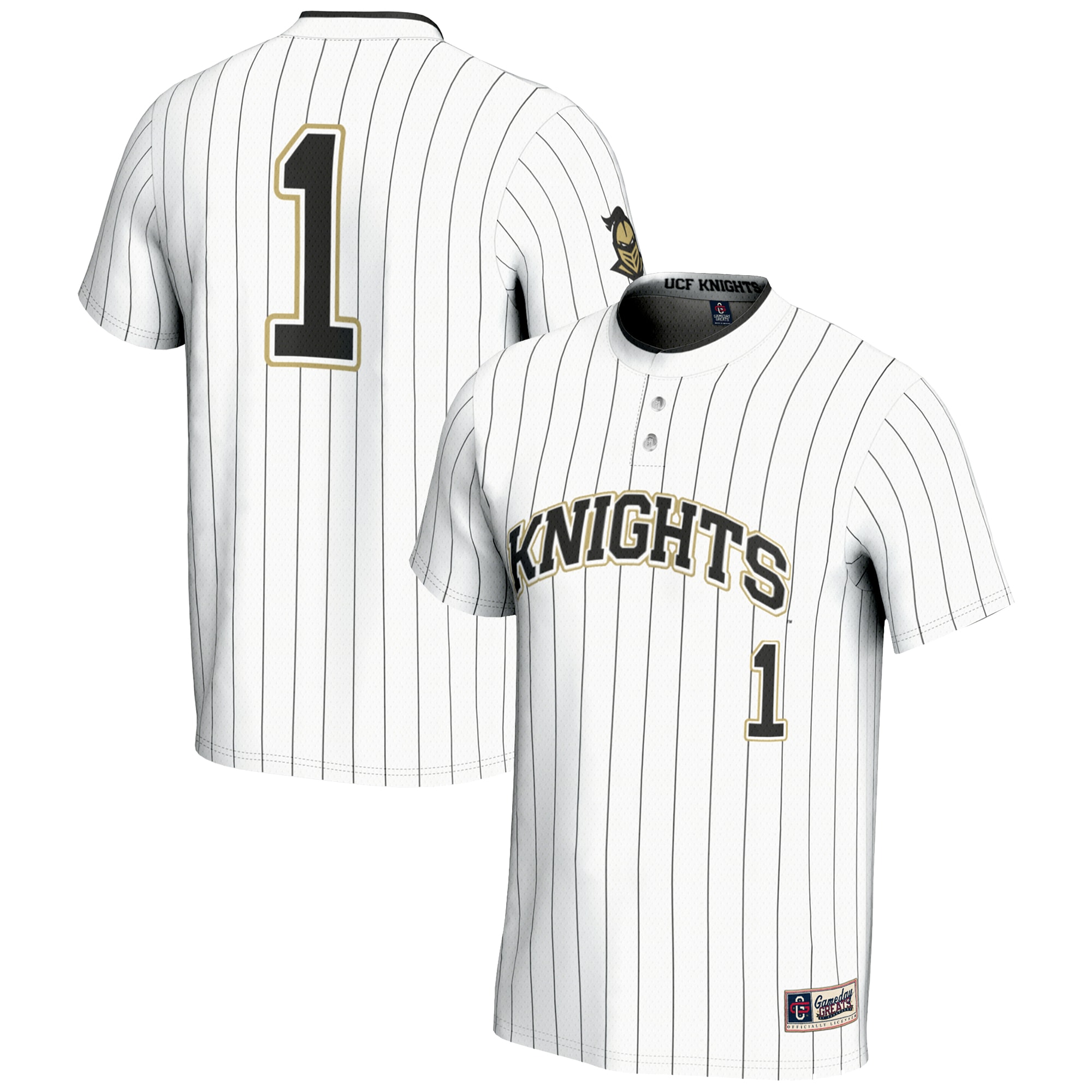 [NJP] Women's UCF Knights GameDay Greats Lightweight Softball Jersey - White