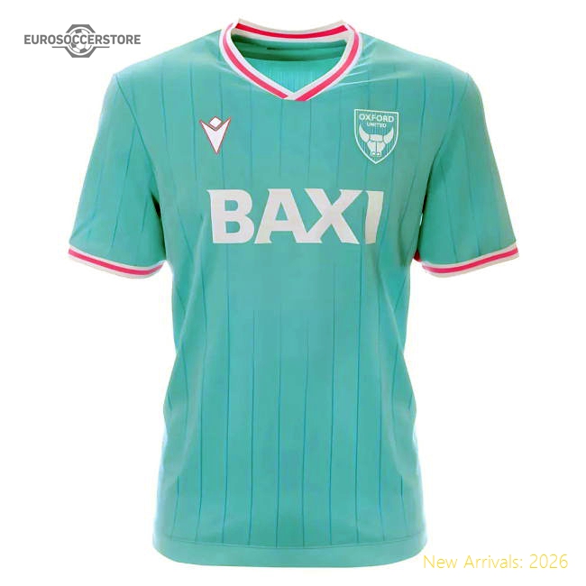 2025-2026 Oxford United Third Shirt - Official Edition - Match Day Jersey