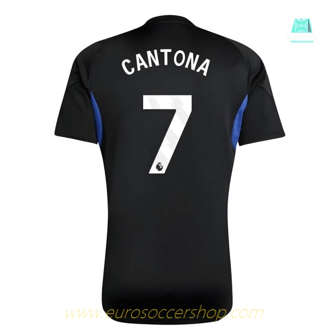 2025-2026 Man Utd EU Training Jersey (Black) - Kids (Cantona 7)