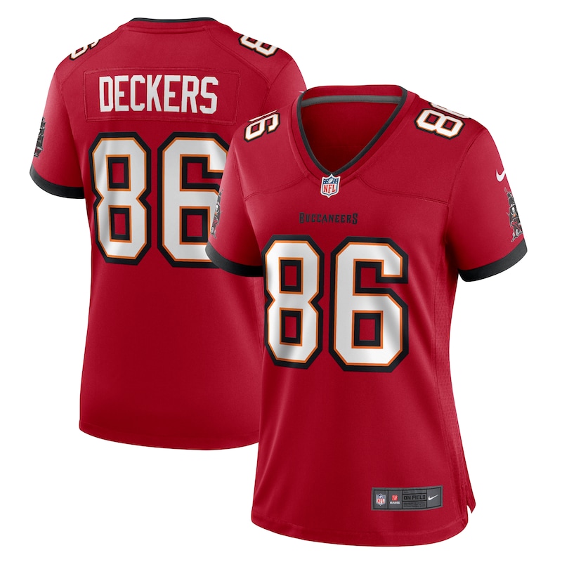 None Evan Deckers TB Buccaneers Bold Cost-Effective Jersey Game Day We