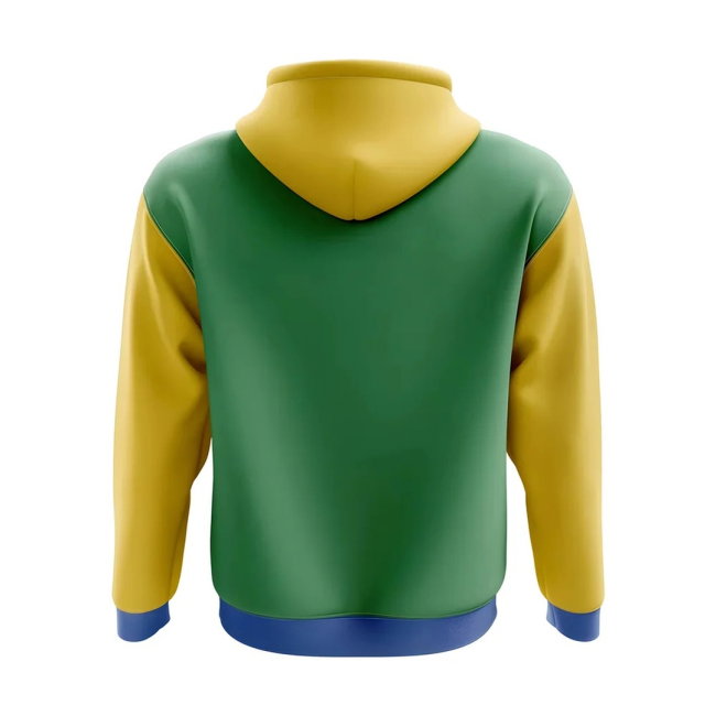 Gabon Concept Country Football Hoody (Green)