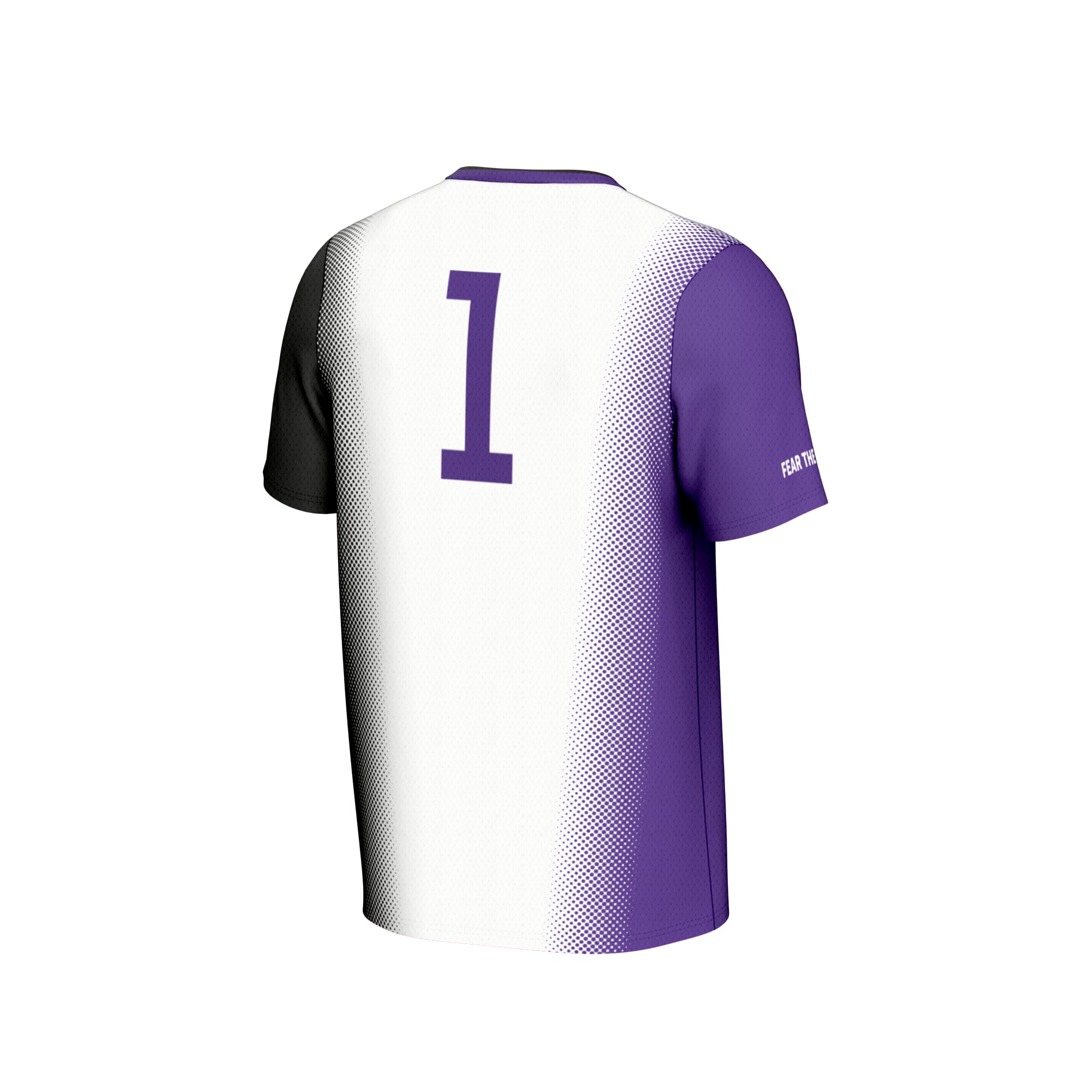 #1 TCU Horned Frogs GameDay Greats Unisex Lightweight Soccer Fashion Jersey - White