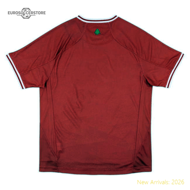 Authentic Lebanon 20252026 Home Shirt Contemporary Breathable