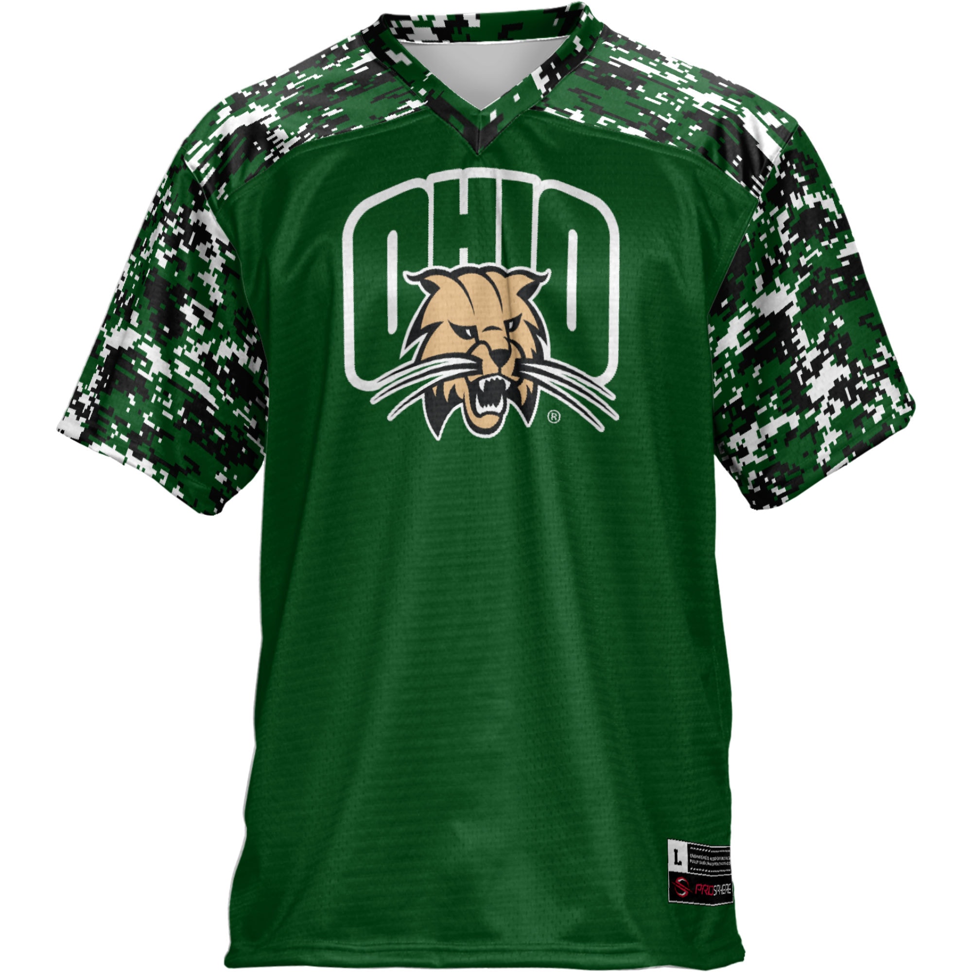 Ohio Bobcats GameDay Greats 26/27 Football Jersey - Green