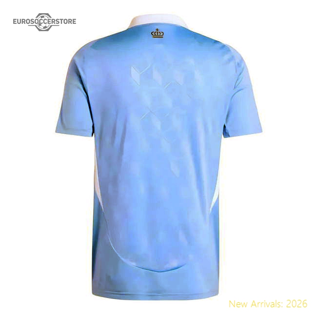 Belgium 2024-2025 Authentic Away Shirt (bel) Contemporary