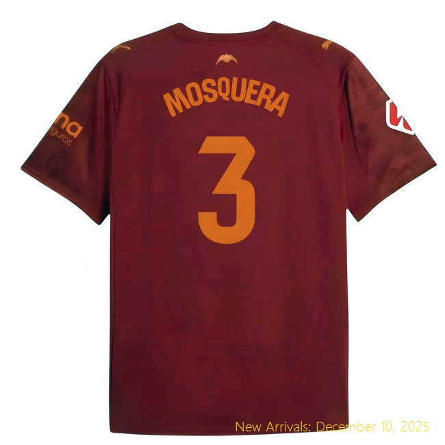 2025-2026 Real Madrid Away Shirt - Elite Match Day (Mosquera 3) -...