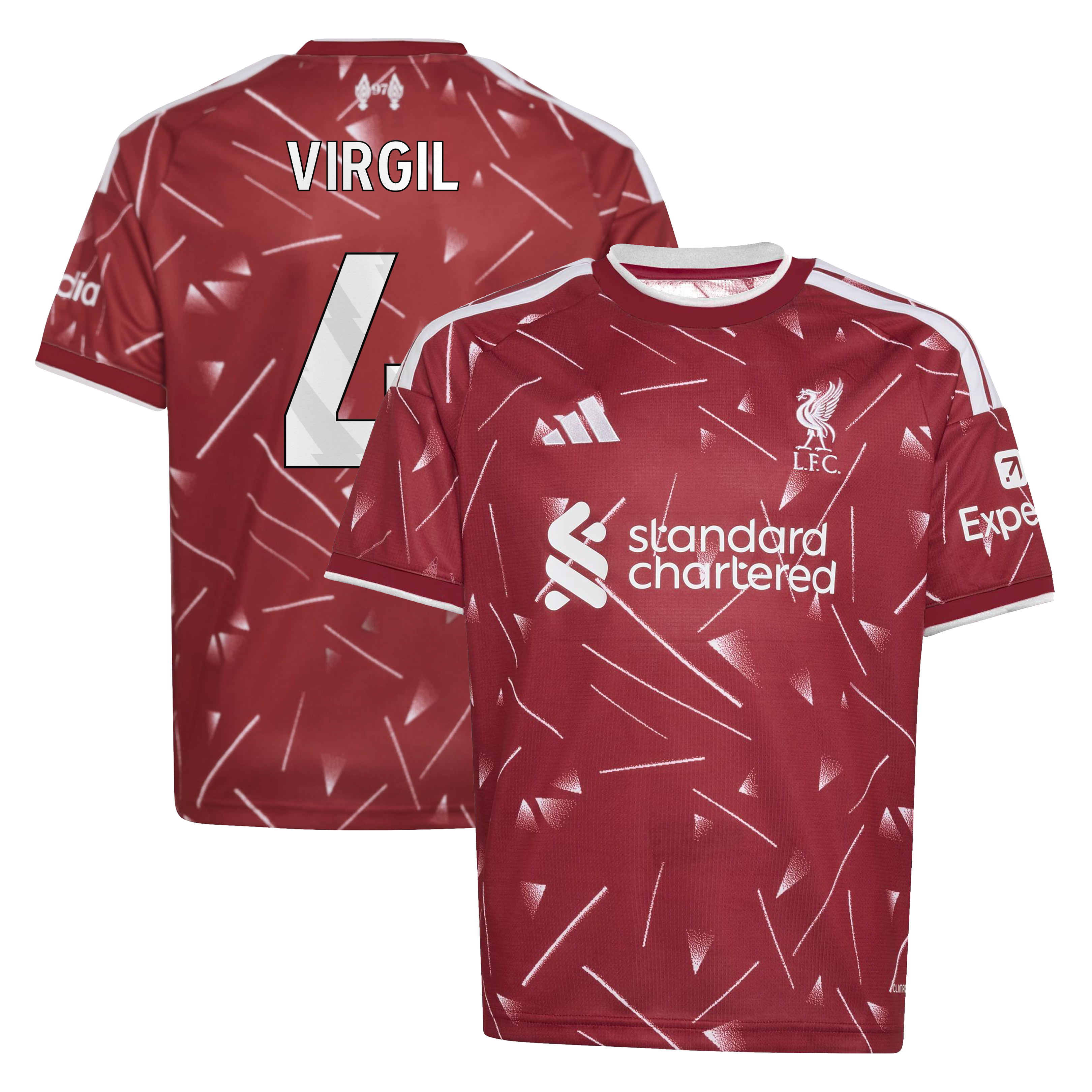 [JED] Virgil van Dijk Liverpool Youth 2026/27 Home Replica Jersey - Red