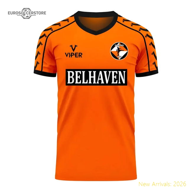 Exclusive Womens Football Team Dundee Tangerines Jersey 2025-2026