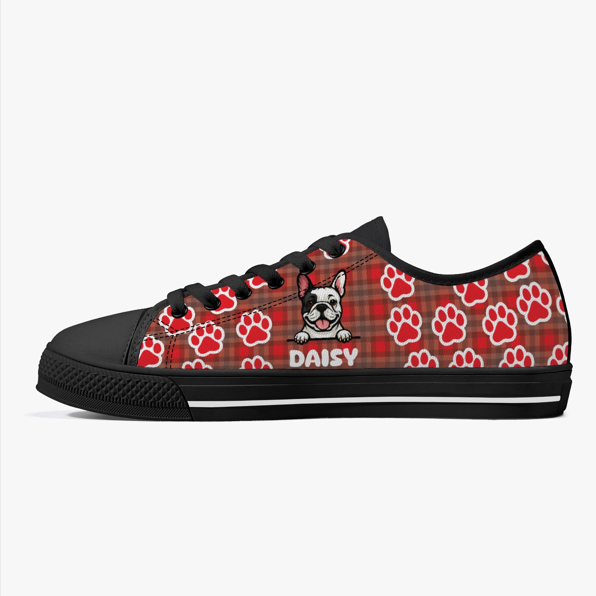 Street-Ready Hunter - Personalized Classic Low-top Canvas Shoes as a