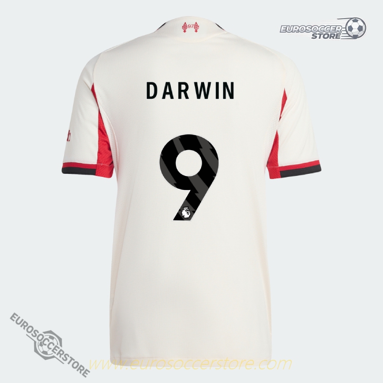 Darwin 9 Liverpool Away Jersey 25-26 (Player Version)