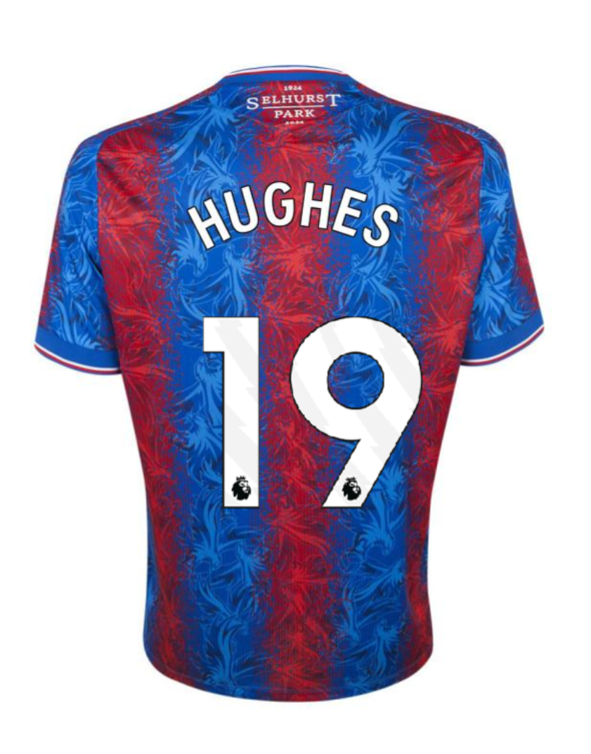 HUGHES' Crystal Palace 24-25 FA Cup Final Version 19 Jersey