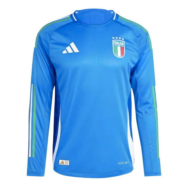 Sweet 2024-2025 Italy Authentic Long Sleeve Home Shirt Money Saving