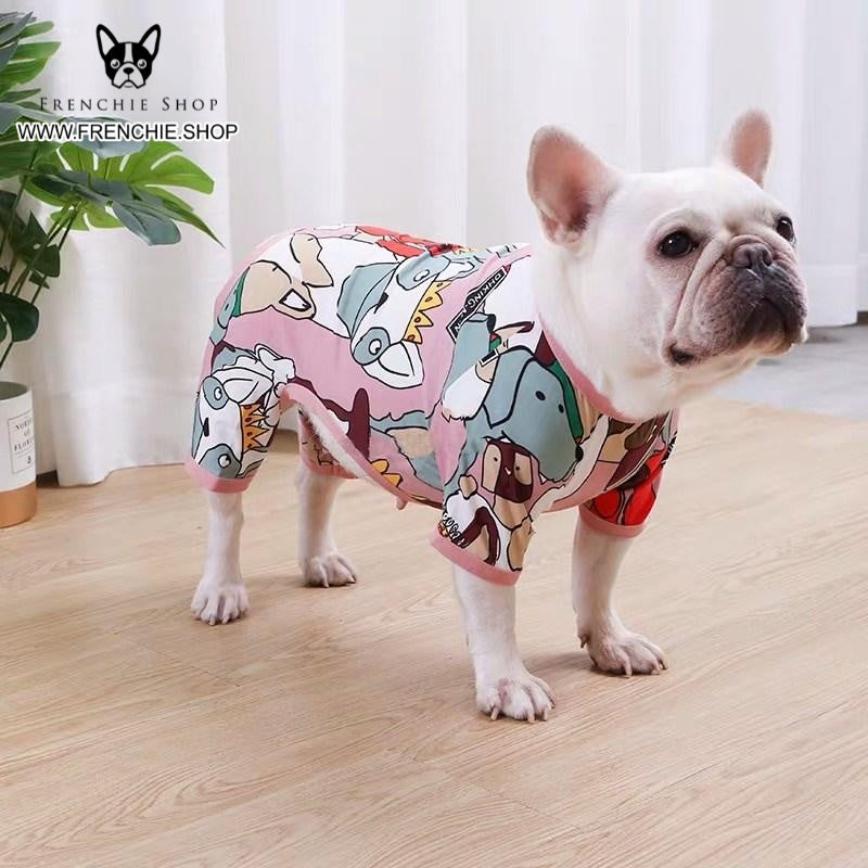 Stylish Frenchie Faces French Bulldog Summer Dress (w324) as a Gift