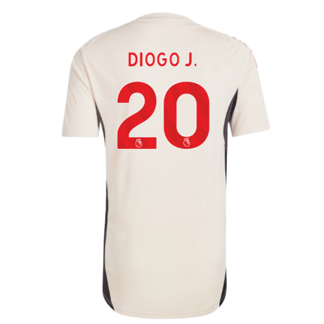 Premium 2025-2026 Liverpool Training Jersey (white) (diogo J. 20)