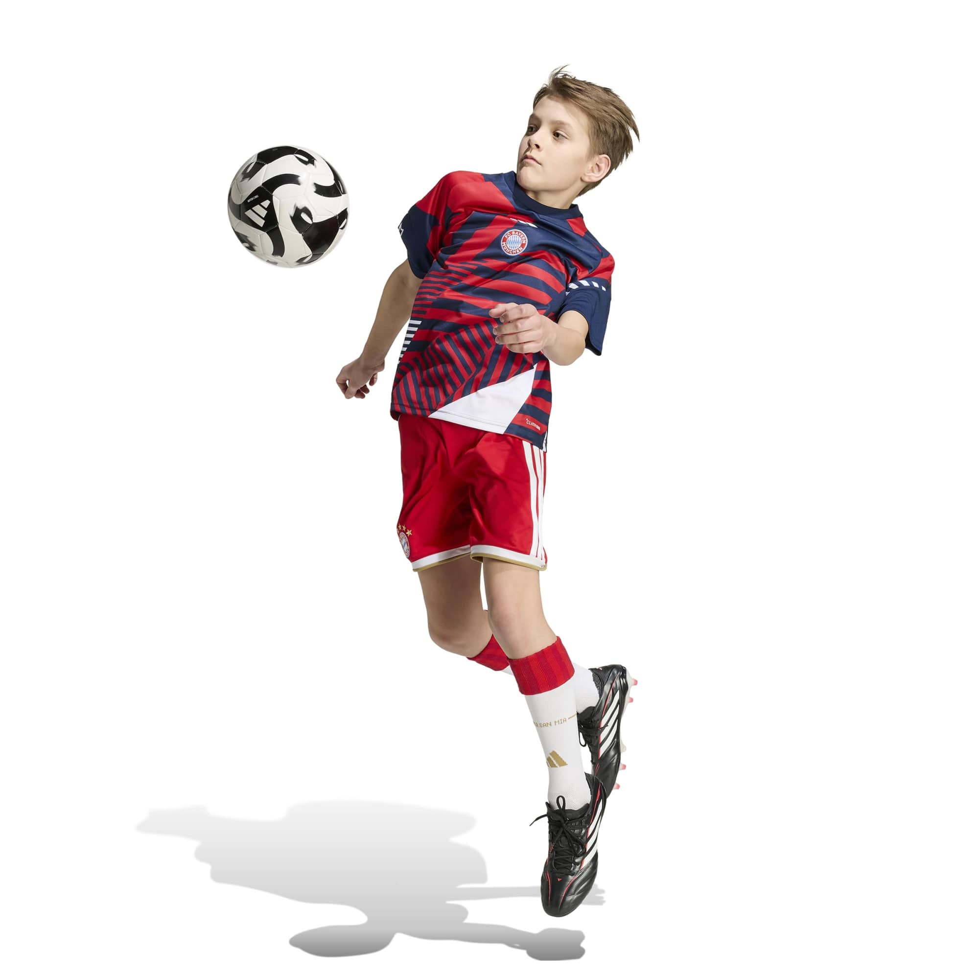 [SJH] Bayern Munich Youth 2026/27 Pre-Match Home Training Jersey - Blue/Red