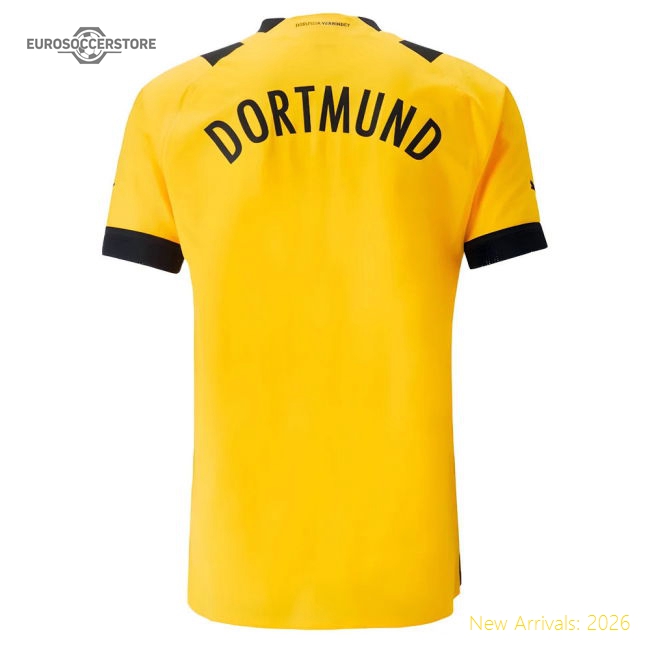 High-Quality 2022-2023 Borussia Dortmund Authentic Home Shirt (Bellingham