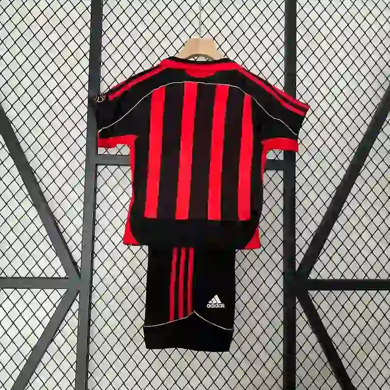 Cheap 2006-2007 Kids AC Milan Jersey retro kit