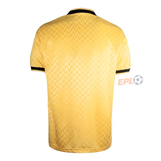 1989 Man City Soccer Jerseys fashionable Third Football Shirt