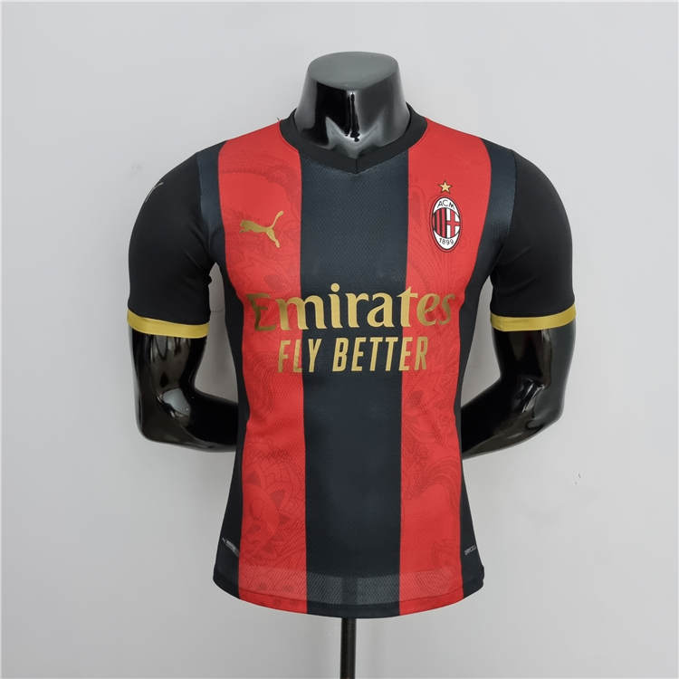 Performance Driven Cheap AC Milan 2223 Red Soccer Jersey Football