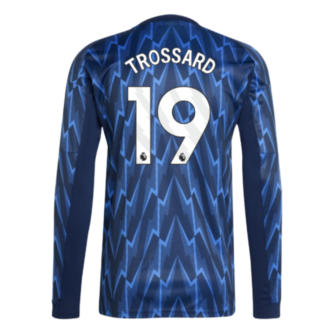 Ultra Comfort Devoted Arsenal Arsenal Long Sleeve Away Shirt Tross...
