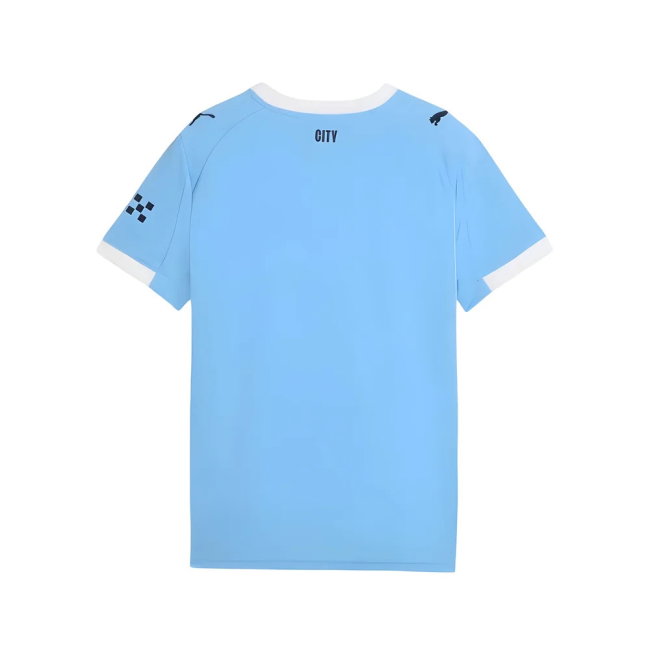 2025-2026 Man City Home Shirt (Kids) (Goater 9)
