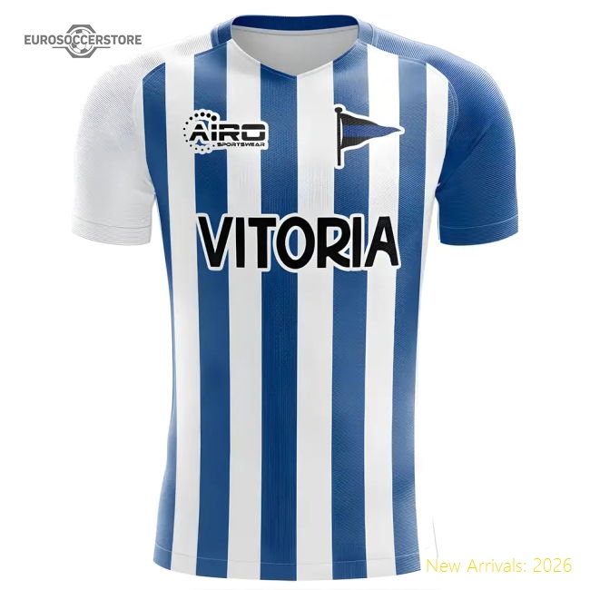 Performance 2025-2026 Deportivo Alaves Home Concept Football Shirt -