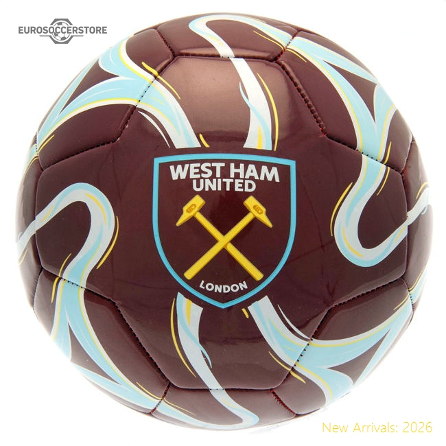 West Ham United Fc Cosmos Colour Football - Economical - Collectors Item