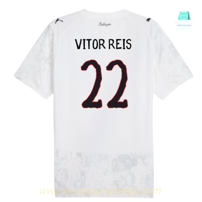 2025-2026 KIDSUPER x Manchester City CWC Shirt (White) (Vitor Reis 22)