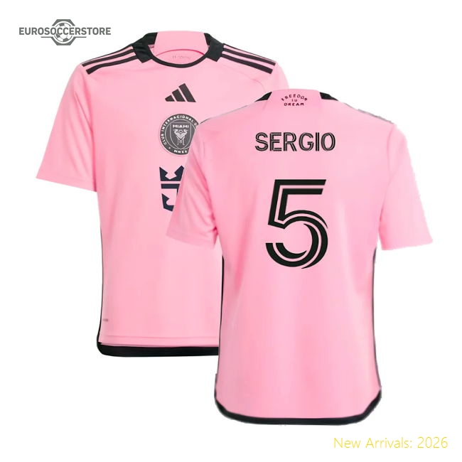 Comfortable Football Team Kids Jersey Sergio Performance Fabric